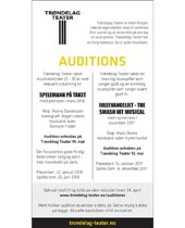 To auditions i mai
