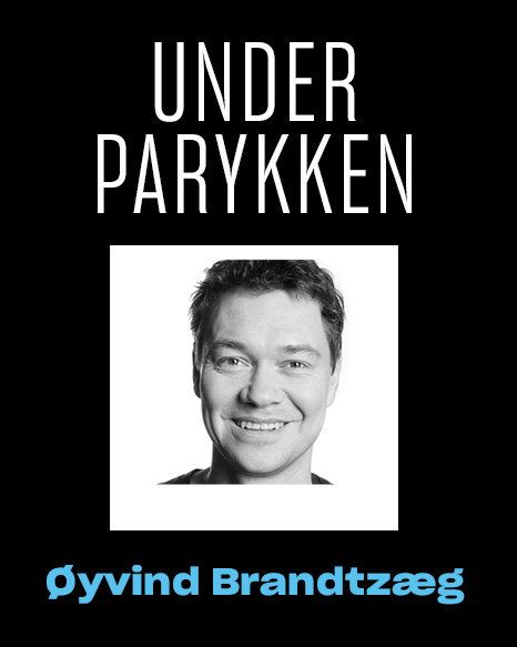 Under parykken: Øyvind Brandtzæg