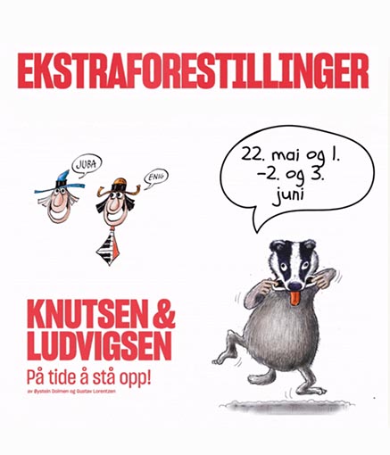 Juba! Ekstraforstillinger på “Knutsen & Ludvigsen”