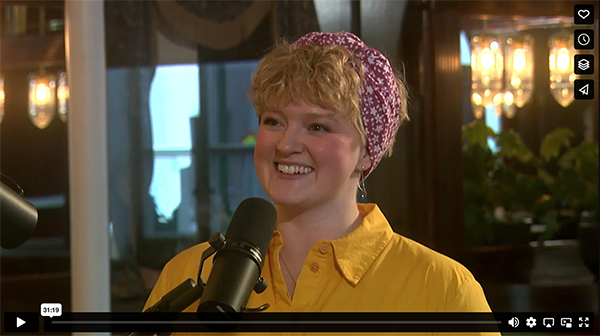 Podkast med Marte M. Steinholt