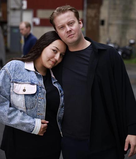 Natalie og Snorre fra “Rent” morgengjester hos NRK P1